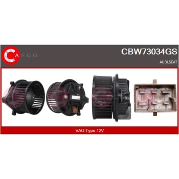 Ventilador habitáculo - CASCO CBW73034GS