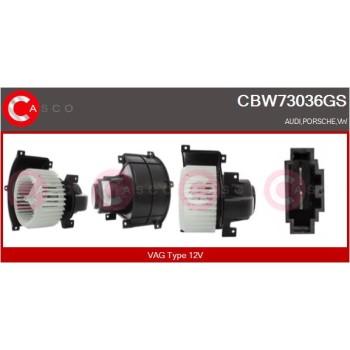 Ventilador habitáculo - CASCO CBW73036GS