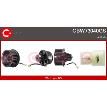Ventilador habitáculo - CASCO CBW73040GS