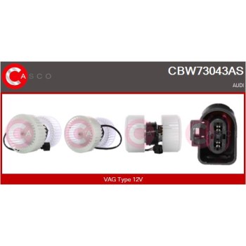 Ventilador habitáculo - CASCO CBW73043AS