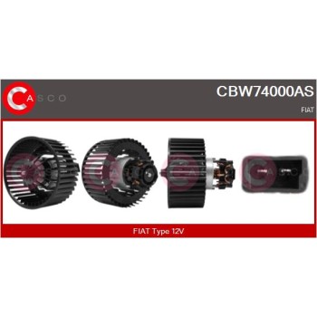 Ventilador habitáculo - CASCO CBW74000AS