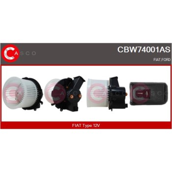 Ventilador habitáculo - CASCO CBW74001AS