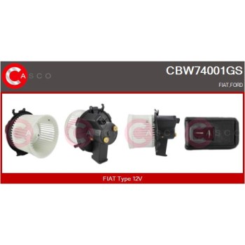 Ventilador habitáculo - CASCO CBW74001GS
