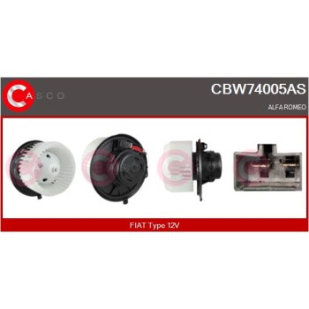 Ventilador habitáculo - CASCO CBW74005AS