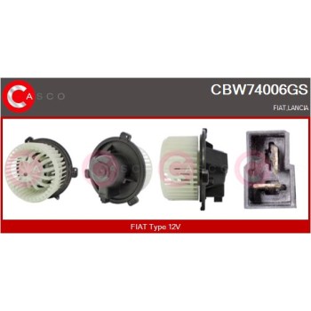 Ventilador habitáculo - CASCO CBW74006GS