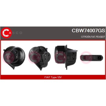 Ventilador habitáculo - CASCO CBW74007GS