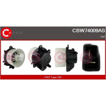Ventilador habitáculo - CASCO CBW74009AS