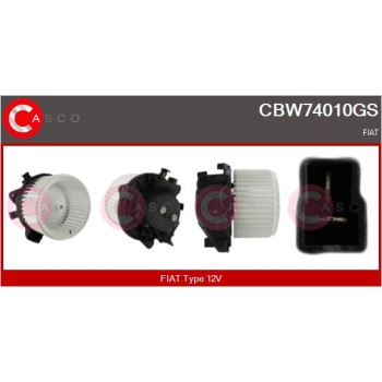 Ventilador habitáculo - CASCO CBW74010GS
