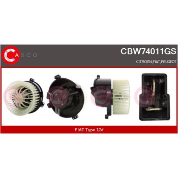 Ventilador habitáculo - CASCO CBW74011GS