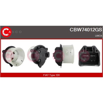 Ventilador habitáculo - CASCO CBW74012GS