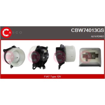 Ventilador habitáculo - CASCO CBW74013GS