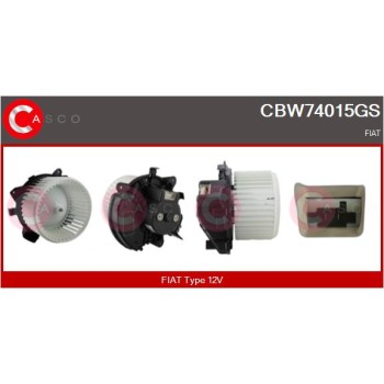 Ventilador habitáculo - CASCO CBW74015GS