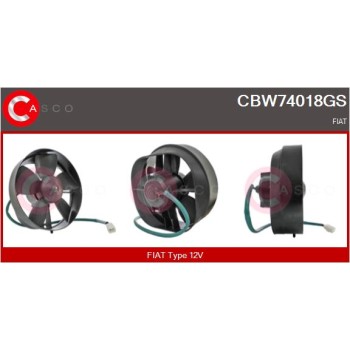 Ventilador habitáculo - CASCO CBW74018GS