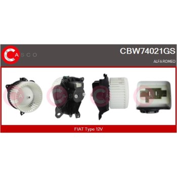 Ventilador habitáculo - CASCO CBW74021GS