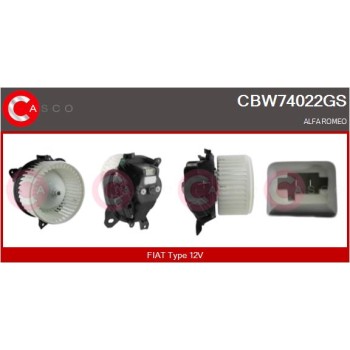 Ventilador habitáculo - CASCO CBW74022GS