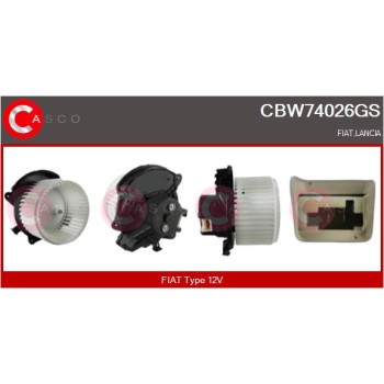 Ventilador habitáculo - CASCO CBW74026GS