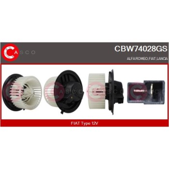 Ventilador habitáculo - CASCO CBW74028GS
