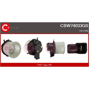 Ventilador habitáculo - CASCO CBW74033GS