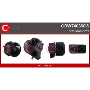 Ventilador habitáculo - CASCO CBW74036GS