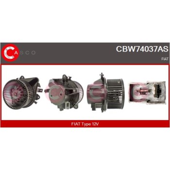 Ventilador habitáculo - CASCO CBW74037AS