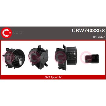 Ventilador habitáculo - CASCO CBW74038GS