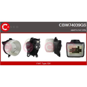 Ventilador habitáculo - CASCO CBW74039GS