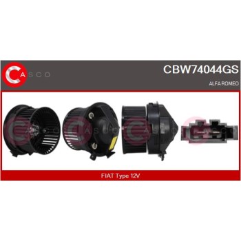 Ventilador habitáculo - CASCO CBW74044GS