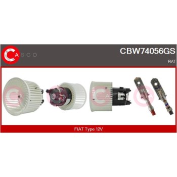Ventilador habitáculo - CASCO CBW74056GS