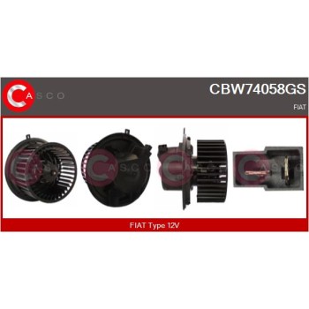 Ventilador habitáculo - CASCO CBW74058GS