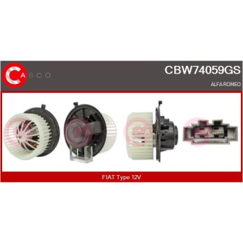 Ventilador habitáculo - CASCO CBW74059GS