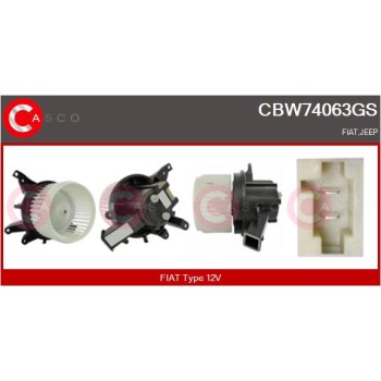 Ventilador habitáculo - CASCO CBW74063GS