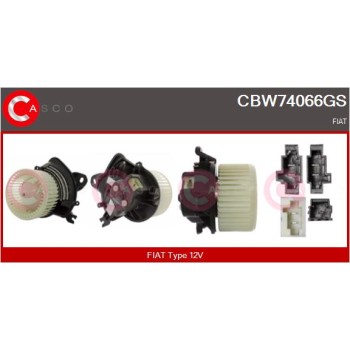 Ventilador habitáculo - CASCO CBW74066GS