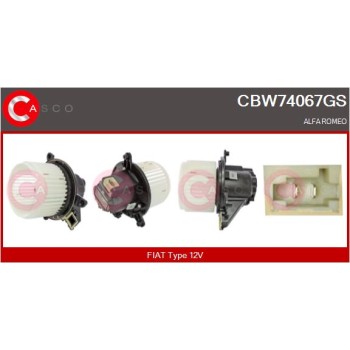 Ventilador habitáculo - CASCO CBW74067GS
