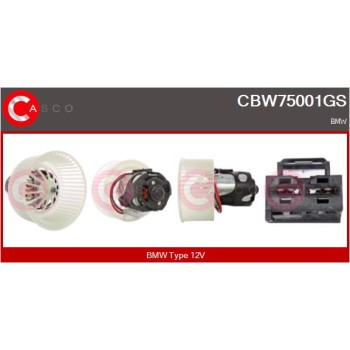 Ventilador habitáculo - CASCO CBW75001GS