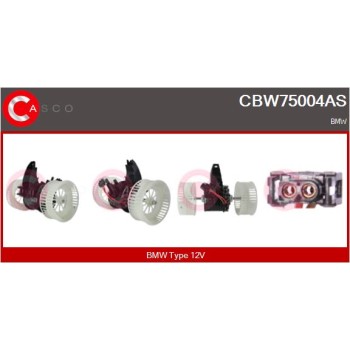 Ventilador habitáculo - CASCO CBW75004AS