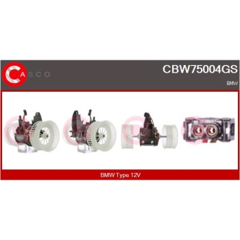 Ventilador habitáculo - CASCO CBW75004GS