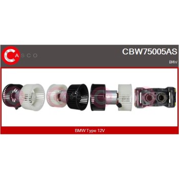 Ventilador habitáculo - CASCO CBW75005AS
