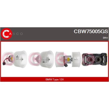 Ventilador habitáculo - CASCO CBW75005GS