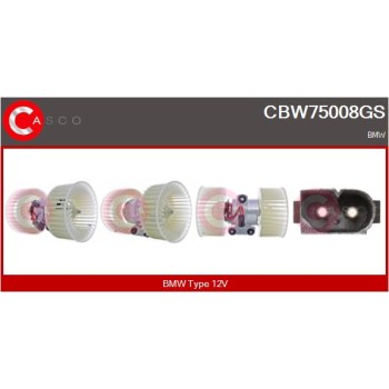 Ventilador habitáculo - CASCO CBW75008GS