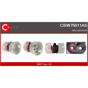 Ventilador habitáculo - CASCO CBW75011AS