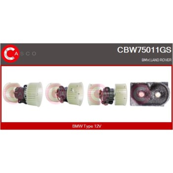 Ventilador habitáculo - CASCO CBW75011GS