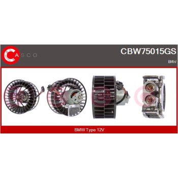 Ventilador habitáculo - CASCO CBW75015GS