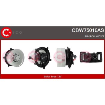 Ventilador habitáculo - CASCO CBW75016AS