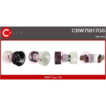 Ventilador habitáculo - CASCO CBW75017GS