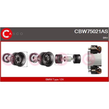 Ventilador habitáculo - CASCO CBW75021AS