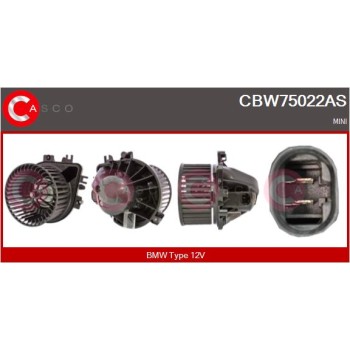 Ventilador habitáculo - CASCO CBW75022AS