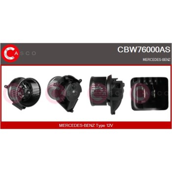 Ventilador habitáculo - CASCO CBW76000AS