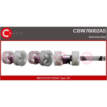 Ventilador habitáculo - CASCO CBW76002AS