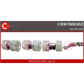 Ventilador habitáculo - CASCO CBW76003AS