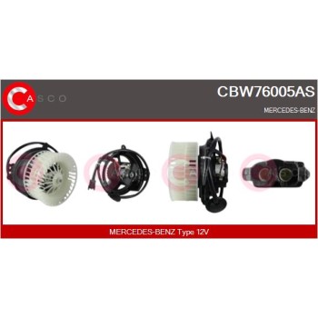 Ventilador habitáculo - CASCO CBW76005AS